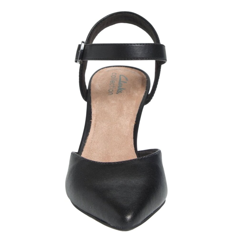 Clarks Kataleyna Cora Kitten Heel Pumps Black Size 7.5 - Picture 7 of 11